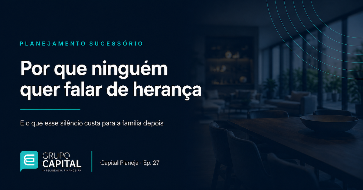 Capa do artigo sobre por que a conversa de planejamento sucessório é adiada